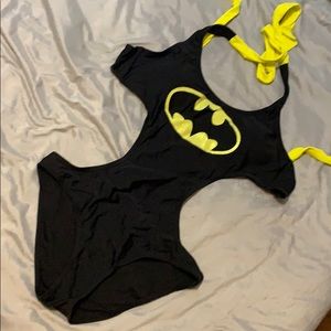 Batman monokini one piece swimwear